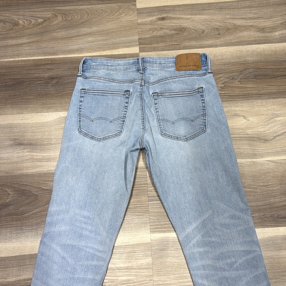 American Eagle slim Light Blue Denim Jeans size 30 - Picture 9 of 11